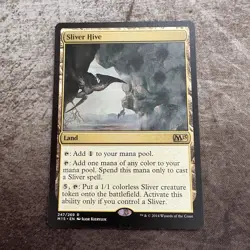 Sliver Hive - Magic 2015 - MTG Magic the Gathering - MP - Image 1