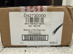 Tarkir Dragonstorm Factory Sealed Play Booster 6 Box Case Magic The Gathering - Image 1