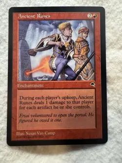 MTG - Ancient Runes - Tempest - NM - Rare - English - Regular - Image 1