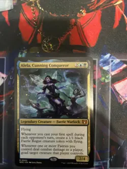 Alela, Cunning Conqueror Commander: Wilds of Eldraine Regular - Image 1