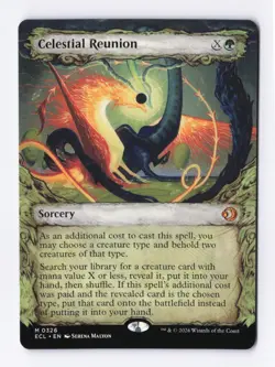 Celestial Reunion (Showcase) 0326 (M) MTG Lorwyn Eclipsed (ECL) - Image 1
