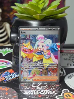 ☠☠ Pokemon Iono 269/193 Sv02: Paldea Evolved Holo - Image 1