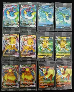 Pokemon TCG S-Chinese Vaporeon VMax Flareon VMax Sealed Lot*12 -NE40 - Image 1