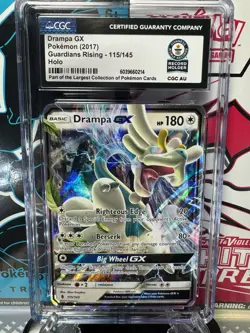 Drampa - 115/145 (Sun & Moon: Guardians Rising) CGC World Record 1 of 1 Pokemon - Image 1
