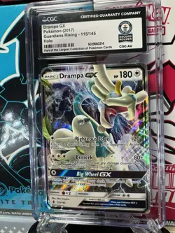 Drampa - 115/145 (Sun & Moon: Guardians Rising) CGC World Record 1 of 1 Pokemon - Image 2