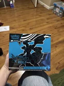 Pokemon TCG Scarlet & Violet: Black Bolt Elite Trainer Box *Factory Sealed* ETB - Image 1