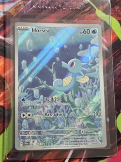 Horsea 067/064 Sv: Shrouded Fable Holo Illustration Rare Pokemon TCG NM - Image 3