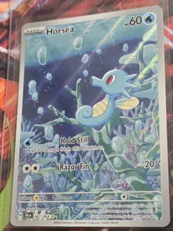 Horsea 067/064 Sv: Shrouded Fable Holo Illustration Rare Pokemon TCG NM - Image 4