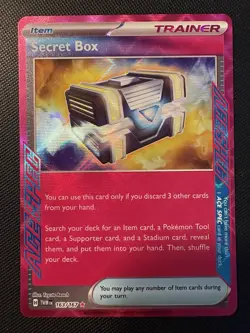 2024 Pokemon Twilight Masquerade Secret Box 163/167 ACE SPEC FULL ART RARE HOLO! - Image 1