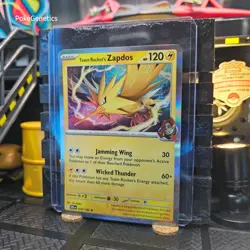 Team Rocket's Zapdos Destined Rivals Holo Pokemon TCG 070/182 SV10 Rare - Image 2