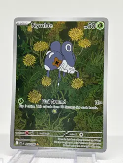 Pokemon TCG: Nymble (096/094) Illustration Rare -- Mega: Phantasmal Flames - Image 1