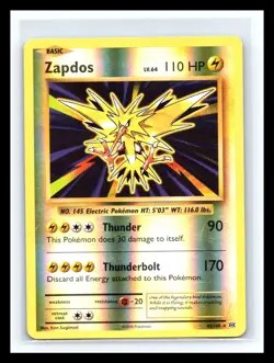 💥 Pokemon TCG Zapdos 42/108 Reverse Holo Rare XY Evolutions Pokemon 2016 - Image 1
