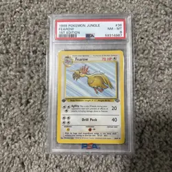 Fearow - 1st Edition - 36/64 Jungle - WOTC Unlimited - Pokemon TCG - PSA 8 - Image 1