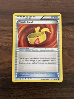 Pokemon TCG Muscle Band 121/146 XY Base Set Normal NM - Image 1