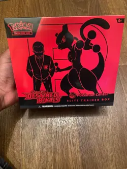 Pokemon Center Destined Rivals ETB Elite Trainer Box - Brand New & Sealed - Image 1