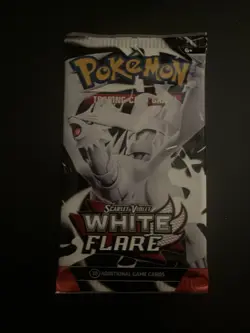 Very Heavy! 22.72g Pokemon TCG SV10.5 White Flare Booster Pack Sealed! - Image 2