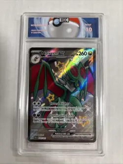 2024 Pokemon Noivern Ex #220 HGC 10 (sb6) - Image 1