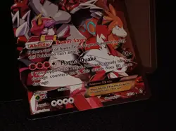Team Magma's Groudon EX 15/34 Double Crisis Holo 2015 Pokemon MP/LP NICE! - Image 2