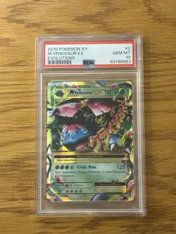 2016 POKEMON XY EVOLUTIONS #2 M VENUSAUR EX EVOLUTIONS - Image 2