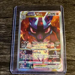 Pokemon Lucario VSTAR SWSH291 Black Star Promo Holo NM - Image 1