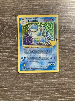 Blastoise 2/102 Holo Celebrations Classic Collection Pokemon - Image 2