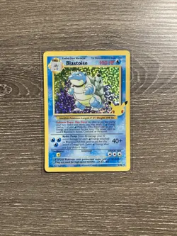 Blastoise 2/102 Holo Celebrations Classic Collection Pokemon - Image 3