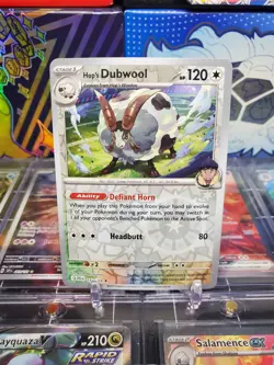 Hop's Dubwool 136/159 Reverse Holo Rare Pokemon TCG S&V Journey Together - Image 1