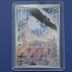 Pokemon TCG: Snom 168/162 Temporal Forces Illustration Rare! - Image 1
