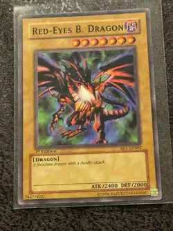 Red-Eyes B. Dragon SD1-EN002 Structure Deck: Dragon's Roar 1st Edition - Image 1