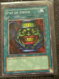 Pot of Greed SD1-EN015 Structure Deck: Dragon's Roar 1st Edition - Image 1