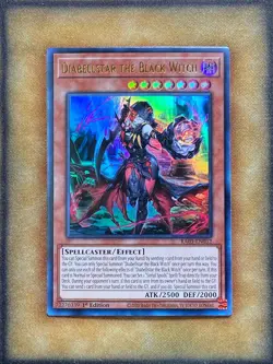 Yugioh Diabellstar the Black Witch RA03-EN032 Ultra Rare 1st Ed NM - Image 1