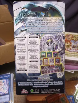 YuGiOh Saga of Blue-Eyes White Dragon Structure Deck Unlimited Edition Sealed - Image 3