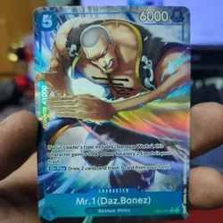 One Piece TCG EB01-027 Mr. 1 (Daz.Bonez) (Alt Art) Extra Booster: Memorial Col. - Image 1