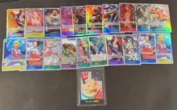 ONE PIECE TCG Prb2, Op12, Op13, Op14 SR Bulk Lot NM 20+ cards - Image 1