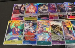 ONE PIECE TCG Prb2, Op12, Op13, Op14 SR Bulk Lot NM 20+ cards - Image 2