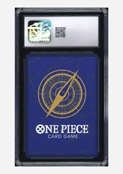 One Piece CGC10 GEM Monkey D Luffy SR Promo 2024 OP07-109 One Piece Day Japanese - Image 2