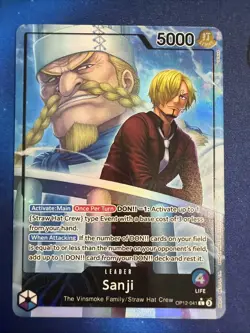 ONE PIECE Sanji (041) (Alternate Art) - Legacy of the Master (OP12) OP12-041 L - Image 1