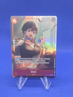 One Piece A Fist of Divine Speed Doll OP11-008 Alternate Alt Art NM - Image 1