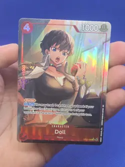 One Piece A Fist of Divine Speed Doll OP11-008 Alternate Alt Art NM - Image 2
