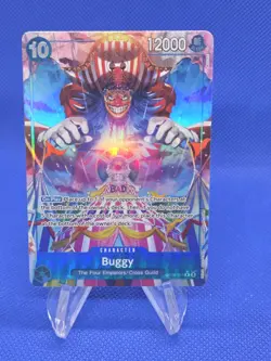 One Piece Emperors in the New World Buggy OP09-051 Parallel Alternate Alt Art NM - Image 1