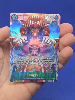 One Piece Emperors in the New World Buggy OP09-051 Parallel Alternate Alt Art NM - Image 2