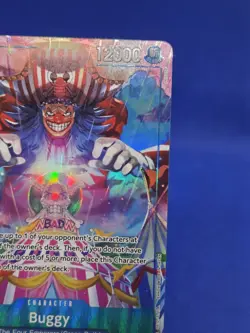 One Piece Emperors in the New World Buggy OP09-051 Parallel Alternate Alt Art NM - Image 4