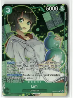 ONE PIECE EMPERORS IN THE NEW WORLD LIM ALTERNATE ART ENGLISH OP09-037 - Image 1
