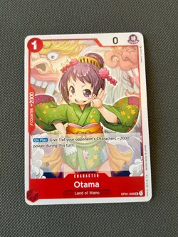 Otama OP01-006 PRE ERRATA ENGLISH ONE PIECE Card - Image 1