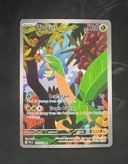 Tropius 195/193 Scarlet & Violet Paldea Evolved Pokemon Card NM Pack Fresh - Image 1