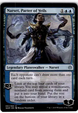 MTG Narset, Parter of Veils Prerelease Cards Uncommon #61 - Image 1