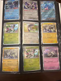 pokemon bulk binder new and old era one EX and promo cards halos revers halos - Image 1