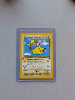 Flying Pikachu German Fliegendes World Collection Promo Rare Pokemon Card NM - Image 1