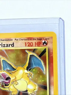 🔥CHARIZARD - THE HOLY GRAIL!🔥4/102 Holo Base Set Unlimited Rare Pokemon Card - Image 4