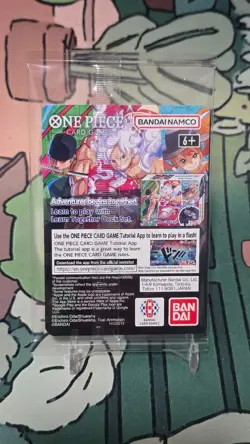 ONE PIECE CARD GAME - COLLEGE BASKETBALL US VOYAGE P-055 Monkey.D.Luffy CARD - Image 2